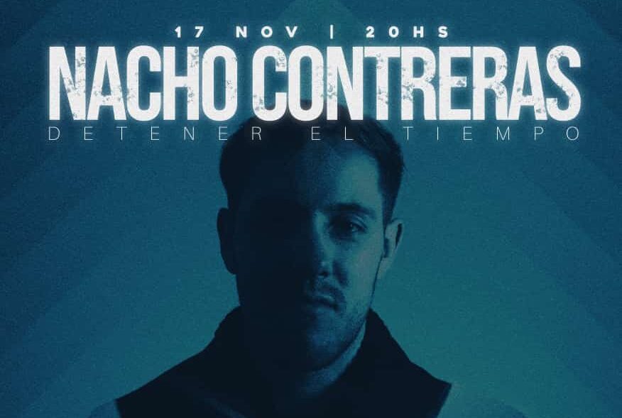 Nacho Contreras presenta «Detener el Tiempo» en vivo